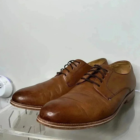 Warfield & Grand Tan Oxford Mens Shoe - Picture 10 of 11